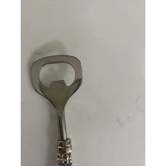 Chrome bling Bottle opener with Rhinestones inserts - Picture 6 of 16